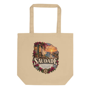 Saudade Tote Bag – Portuguese Word Definition Gift - WordSmirk™ | Obscure Word Shirts, Hoodies & Gifts