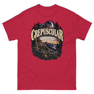 Crepuscular T-Shirt – Twilight Definition Tee - WordSmirk™ | Obscure Word Shirts, Hoodies & Gifts