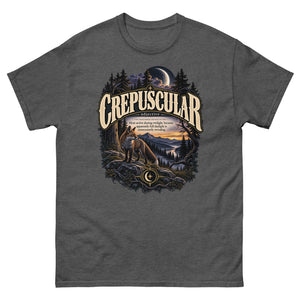 Crepuscular T-Shirt – Twilight Definition Tee - WordSmirk™ | Obscure Word Shirts, Hoodies & Gifts