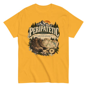 Peripatetic T-Shirt – Wanderer & Travel Lover Definition Tee - WordSmirk™ | Obscure Word Shirts, Hoodies & Gifts