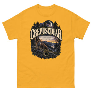 Crepuscular T-Shirt – Twilight Definition Tee - WordSmirk™ | Obscure Word Shirts, Hoodies & Gifts