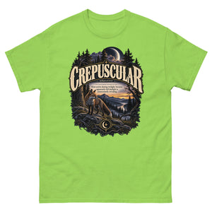 Crepuscular T-Shirt – Twilight Definition Tee - WordSmirk™ | Obscure Word Shirts, Hoodies & Gifts