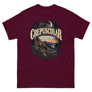 Crepuscular T-Shirt – Twilight Definition Tee - WordSmirk™ | Obscure Word Shirts, Hoodies & Gifts