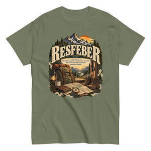 Resfeber T-Shirt – Travel Lover Definition Tee - WordSmirk™ | Obscure Word Shirts, Hoodies & Gifts