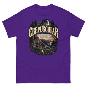 Crepuscular T-Shirt – Twilight Definition Tee - WordSmirk™ | Obscure Word Shirts, Hoodies & Gifts