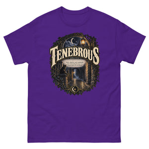 Tenebrous T-Shirt – Dark Aesthetic Definition Tee - WordSmirk™ | Obscure Word Shirts, Hoodies & Gifts