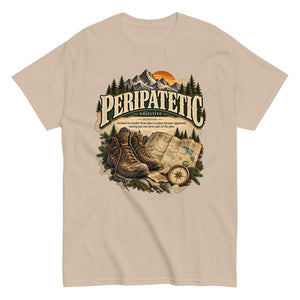Peripatetic T-Shirt – Wanderer & Travel Lover Definition Tee - WordSmirk™ | Obscure Word Shirts, Hoodies & Gifts