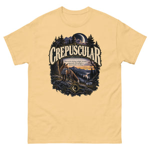 Crepuscular T-Shirt – Twilight Definition Tee - WordSmirk™ | Obscure Word Shirts, Hoodies & Gifts