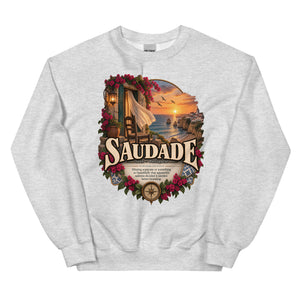 Saudade Sweatshirt – Portuguese Word Definition Pullover - WordSmirk™ | Obscure Word Shirts, Hoodies & Gifts