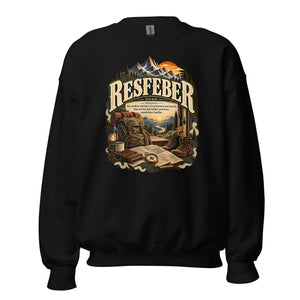 Resfeber Sweatshirt – Travel Anticipation Definition Pullover - WordSmirk™ | Obscure Word Shirts, Hoodies & Gifts
