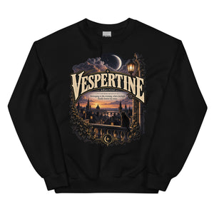 Vespertine Sweatshirt – Evening Lover Definition Pullover - WordSmirk™ | Obscure Word Shirts, Hoodies & Gifts