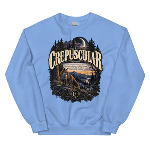 Crepuscular Sweatshirt – Twilight Definition Pullover - WordSmirk™ | Obscure Word Shirts, Hoodies & Gifts