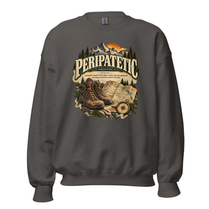 Peripatetic Sweatshirt – Wanderer & Travel Lover Pullover - WordSmirk™ | Obscure Word Shirts, Hoodies & Gifts