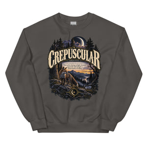 Crepuscular Sweatshirt – Twilight Definition Pullover - WordSmirk™ | Obscure Word Shirts, Hoodies & Gifts