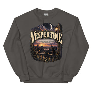 Vespertine Sweatshirt – Evening Lover Definition Pullover - WordSmirk™ | Obscure Word Shirts, Hoodies & Gifts