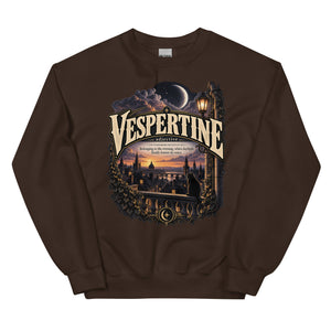 Vespertine Sweatshirt – Evening Lover Definition Pullover - WordSmirk™ | Obscure Word Shirts, Hoodies & Gifts