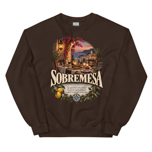 Sobremesa Sweatshirt – Spanish Word Definition Pullover - WordSmirk™ | Obscure Word Shirts, Hoodies & Gifts