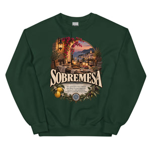 Sobremesa Sweatshirt – Spanish Word Definition Pullover - WordSmirk™ | Obscure Word Shirts, Hoodies & Gifts