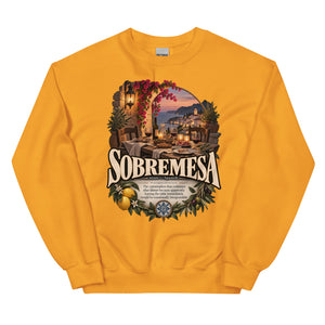 Sobremesa Sweatshirt – Spanish Word Definition Pullover - WordSmirk™ | Obscure Word Shirts, Hoodies & Gifts