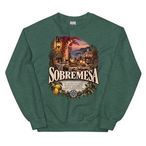 Sobremesa Sweatshirt – Spanish Word Definition Pullover - WordSmirk™ | Obscure Word Shirts, Hoodies & Gifts