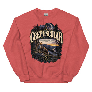 Crepuscular Sweatshirt – Twilight Definition Pullover - WordSmirk™ | Obscure Word Shirts, Hoodies & Gifts