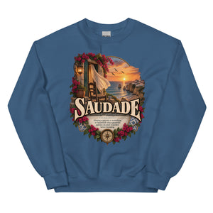 Saudade Sweatshirt – Portuguese Word Definition Pullover - WordSmirk™ | Obscure Word Shirts, Hoodies & Gifts