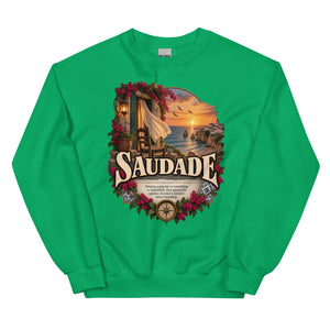 Saudade Sweatshirt – Portuguese Word Definition Pullover - WordSmirk™ | Obscure Word Shirts, Hoodies & Gifts