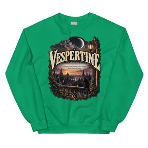 Vespertine Sweatshirt – Evening Lover Definition Pullover - WordSmirk™ | Obscure Word Shirts, Hoodies & Gifts