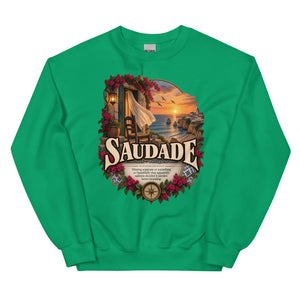 Saudade Sweatshirt – Portuguese Word Definition Pullover - WordSmirk™ | Obscure Word Shirts, Hoodies & Gifts