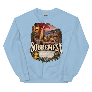 Sobremesa Sweatshirt – Spanish Word Definition Pullover - WordSmirk™ | Obscure Word Shirts, Hoodies & Gifts