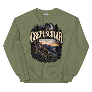 Crepuscular Sweatshirt – Twilight Definition Pullover - WordSmirk™ | Obscure Word Shirts, Hoodies & Gifts