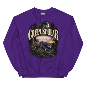Crepuscular Sweatshirt – Twilight Definition Pullover - WordSmirk™ | Obscure Word Shirts, Hoodies & Gifts