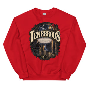 Tenebrous Sweatshirt – Dark Aesthetic Definition Pullover - WordSmirk™ | Obscure Word Shirts, Hoodies & Gifts