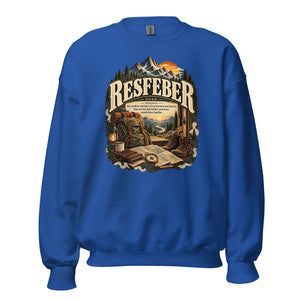 Resfeber Sweatshirt – Travel Anticipation Definition Pullover - WordSmirk™ | Obscure Word Shirts, Hoodies & Gifts