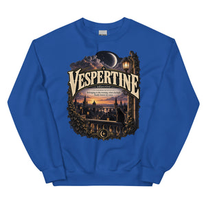 Vespertine Sweatshirt – Evening Lover Definition Pullover - WordSmirk™ | Obscure Word Shirts, Hoodies & Gifts