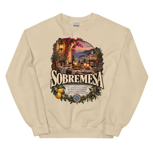 Sobremesa Sweatshirt – Spanish Word Definition Pullover - WordSmirk™ | Obscure Word Shirts, Hoodies & Gifts