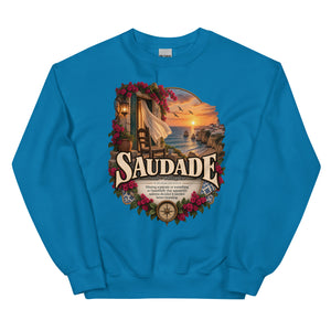 Saudade Sweatshirt – Portuguese Word Definition Pullover - WordSmirk™ | Obscure Word Shirts, Hoodies & Gifts