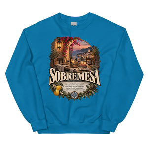 Sobremesa Sweatshirt – Spanish Word Definition Pullover - WordSmirk™ | Obscure Word Shirts, Hoodies & Gifts