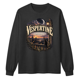 Vespertine Long Sleeve Shirt – Evening Lover Tee - WordSmirk™ | Obscure Word Shirts, Hoodies & Gifts