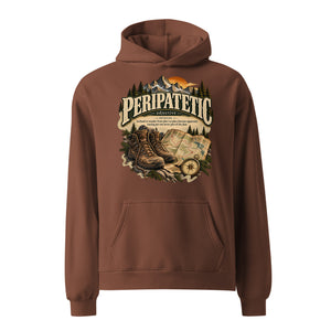 Peripatetic Hoodie – Wanderer & Travel Lover Hoodie - WordSmirk™ | Obscure Word Shirts, Hoodies & Gifts