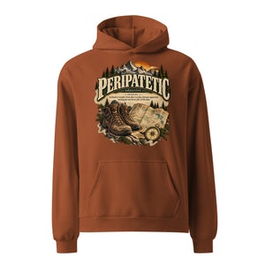 Peripatetic Hoodie – Wanderer & Travel Lover Hoodie - WordSmirk™ | Obscure Word Shirts, Hoodies & Gifts