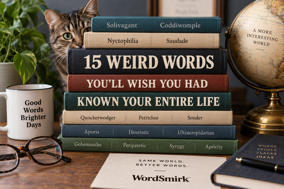 15 Weird Words You’ll Wish You Had Known Your Entire Life