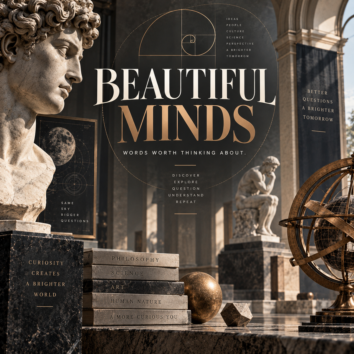 Beautiful Minds - WordSmirk™ | Obscure Word Shirts, Hoodies & Gifts