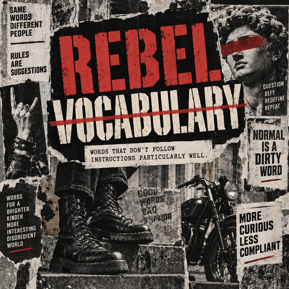 Rebel Vocabulary - WordSmirk™ | Obscure Word Shirts, Hoodies & Gifts