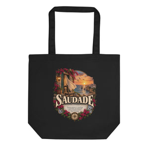 Saudade Tote Bag – Portuguese Word Definition Gift - WordSmirk™ | Obscure Word Shirts, Hoodies & Gifts