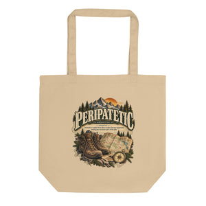 Peripatetic Tote Bag – Wanderer & Travel Lover Gift - WordSmirk™ | Obscure Word Shirts, Hoodies & Gifts