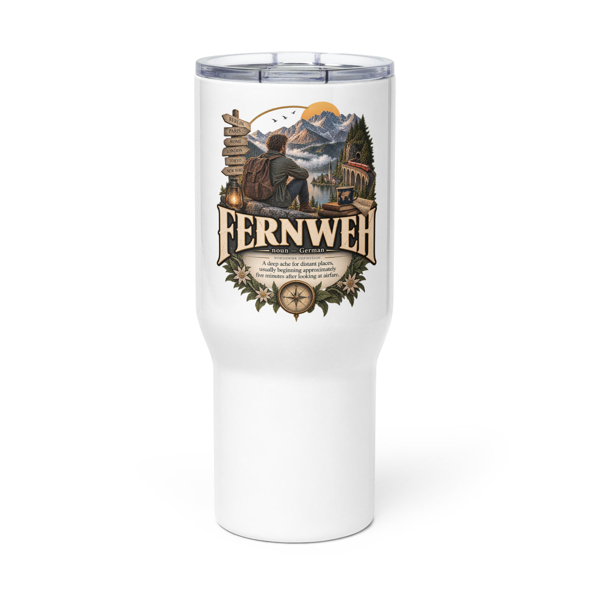 TRAVEL MUG - WordSmirk™ | Obscure Word Shirts, Hoodies & Gifts