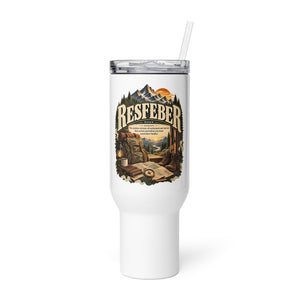 Resfeber Travel Mug – Wanderlust & Travel Lover Mug - WordSmirk™ | Obscure Word Shirts, Hoodies & Gifts