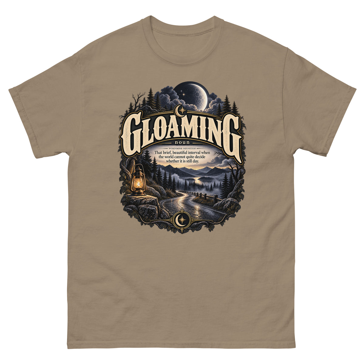 Gloaming T-Shirt – Twilight Definition Tee - WordSmirk™ | Obscure Word Shirts, Hoodies & Gifts
