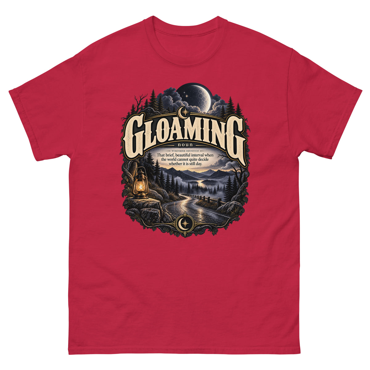 Gloaming T-Shirt – Twilight Definition Tee - WordSmirk™ | Obscure Word Shirts, Hoodies & Gifts